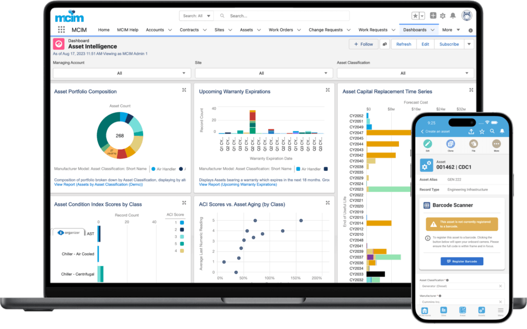 Asset desktop and mobile