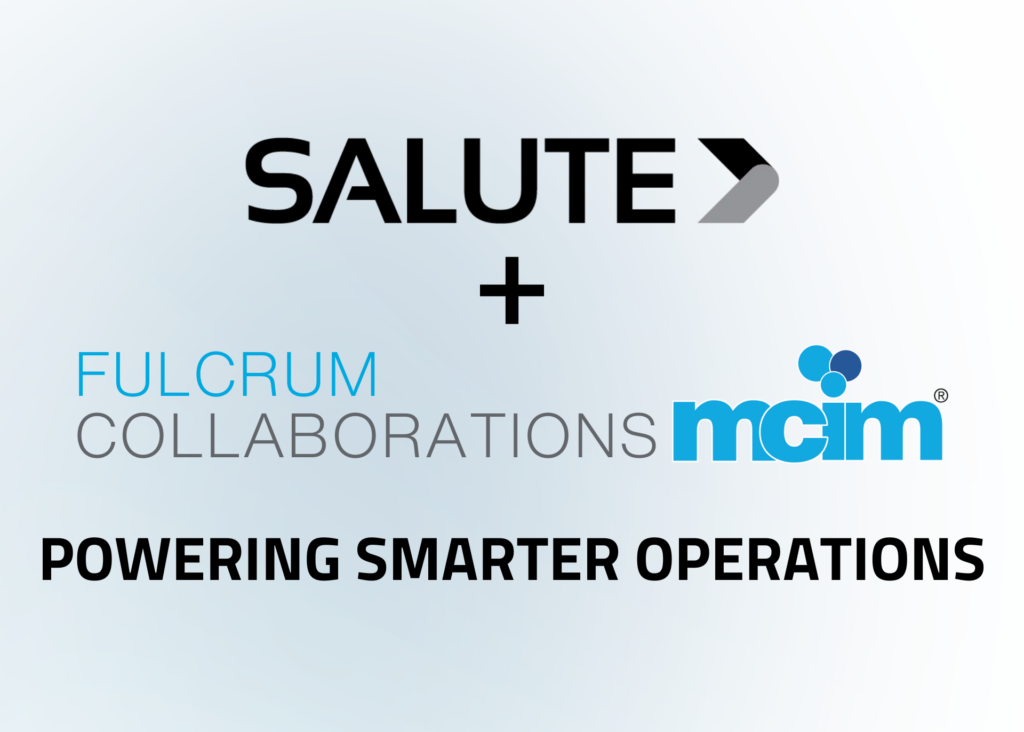 Salute and Fulcrum Collaborations Partnership logos